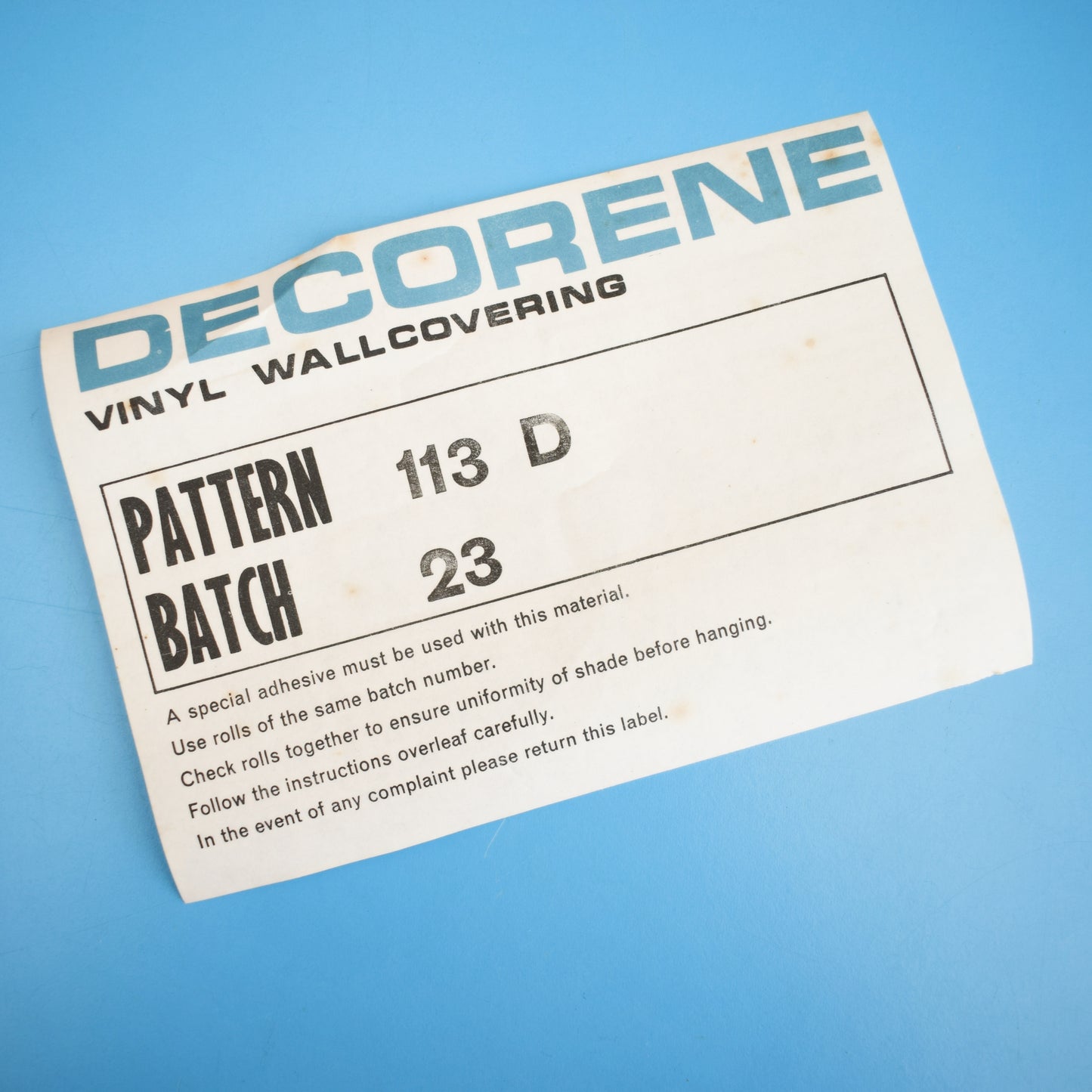 Vintage 1960s Flower Wallpaper - Orange