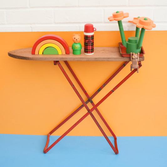 Vintage 1960s Childs Ironing Board - Quirky Shelf by Vintage