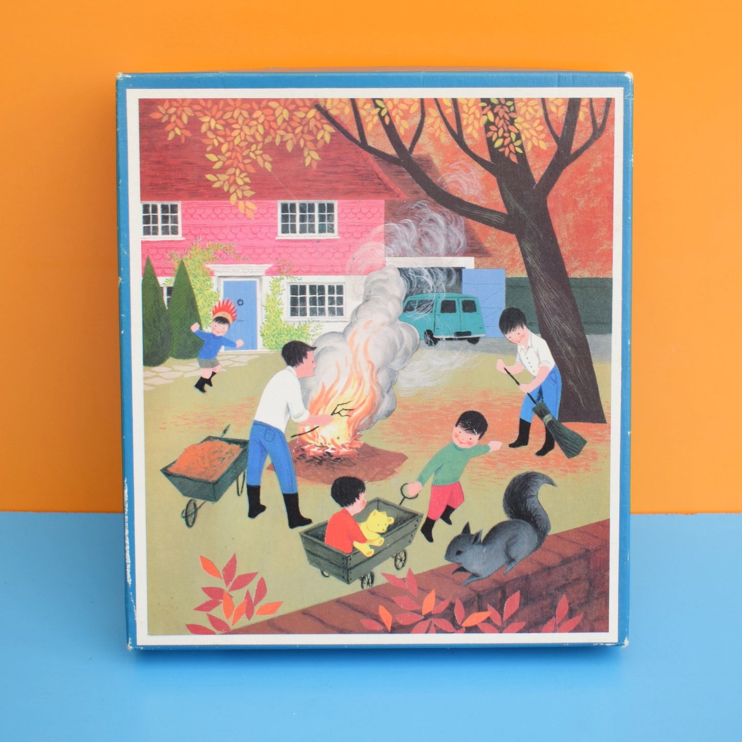 Vintage 1970s Puzzle - by Galt - Bonfire by Pineapple Retro