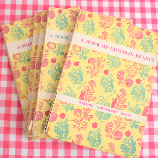 Vintage 1940s Oxford University Press Books - Pretty by Pineapple Retro