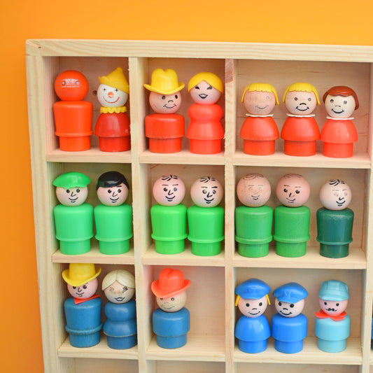 Vintage 1970s Fisher Price Figures by Pineapple Retro