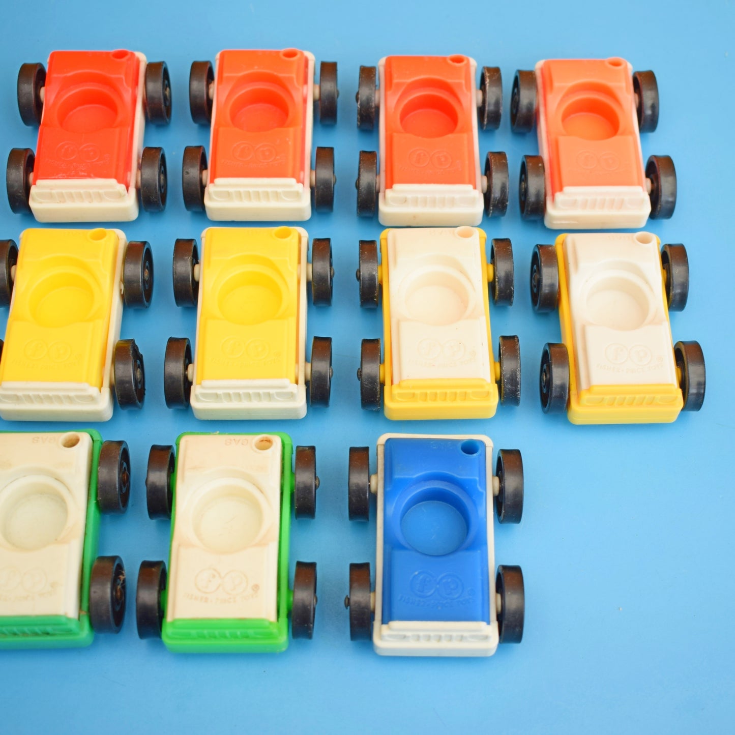 Vintage 1970s Fisher Price Cars - Little People