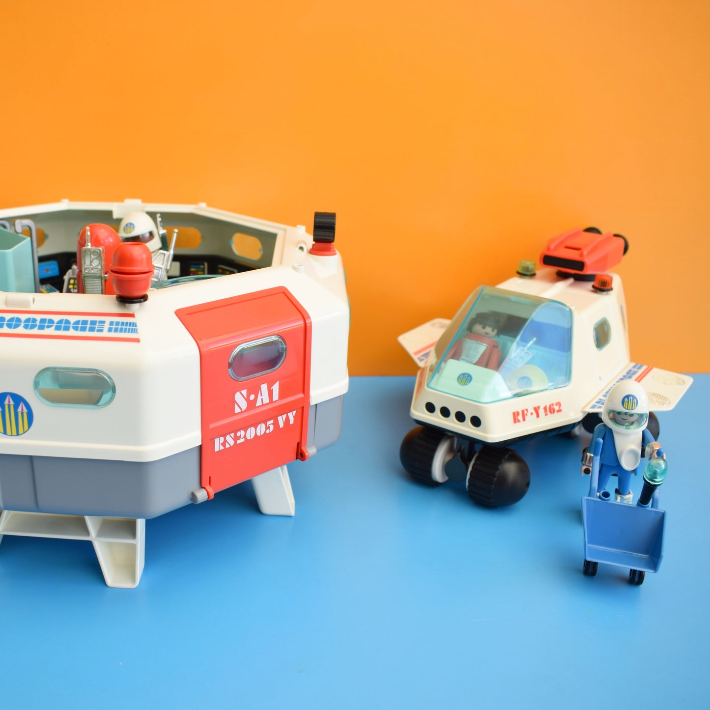 Vintage 1980s Playmobil Space Sets