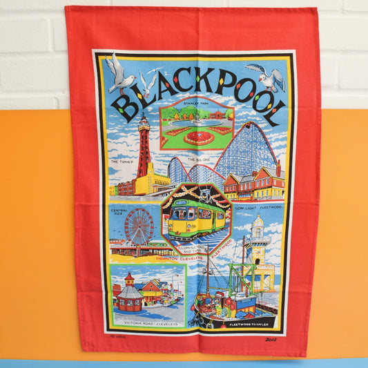 Vintage Tea Towel - Blackpool by Vintage