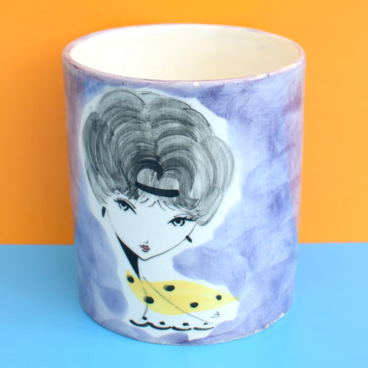 Vintage 1950s Ceramic Pot - Ceramica Di Milano - Italian by Pineapple Retro