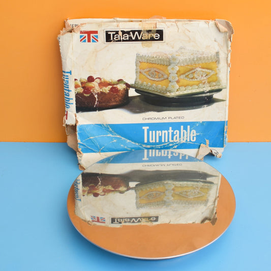Vintage 1960s Tala Ware Turntable by Vintage
