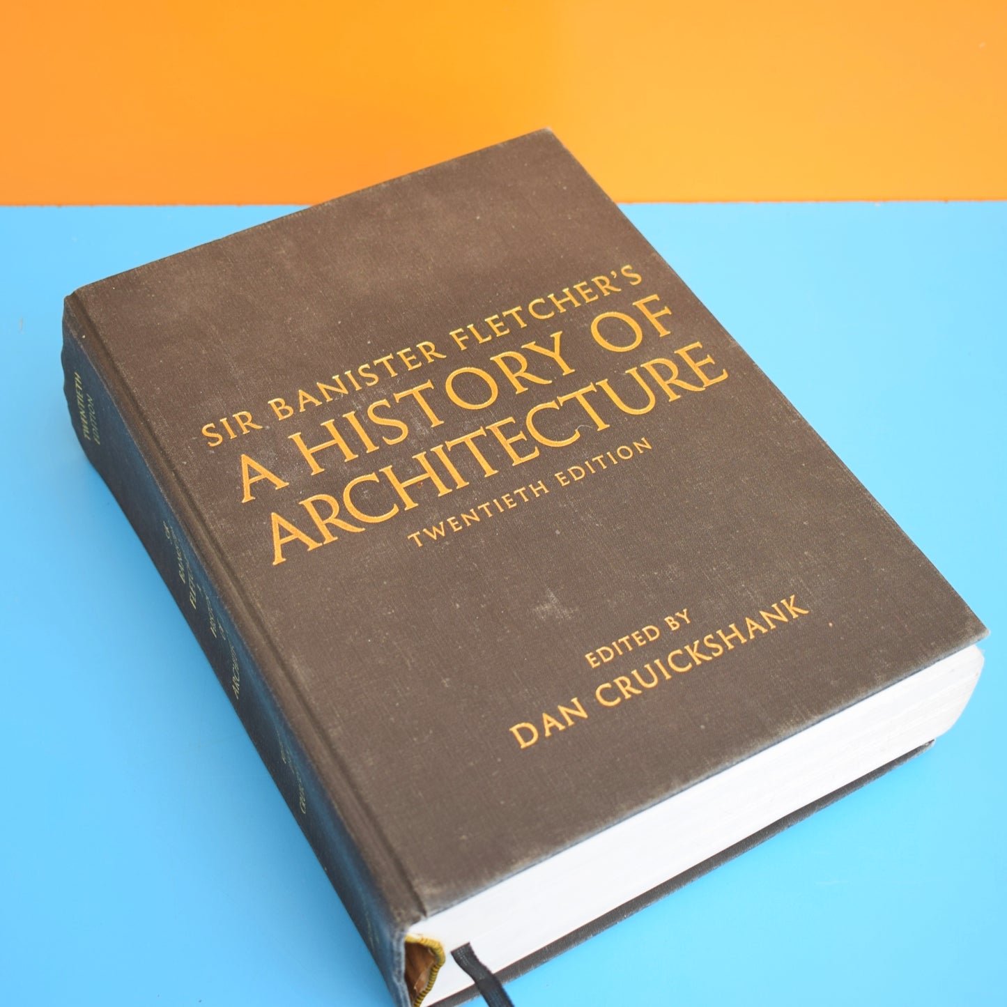 Vintage 1990s Book - A History Of Architecture - Banister Fletcher