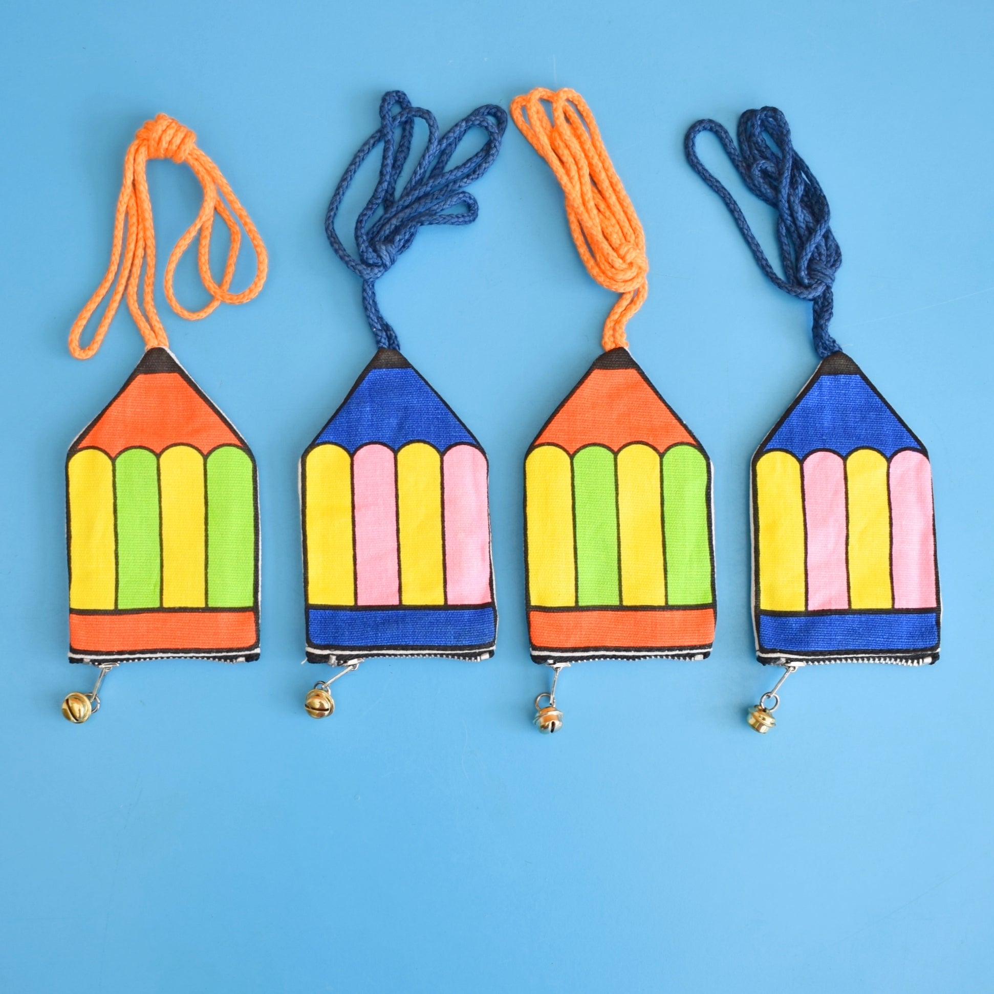 Vintage 1970s Mini Change Purse - Pencil - 2 Colours by Vintage