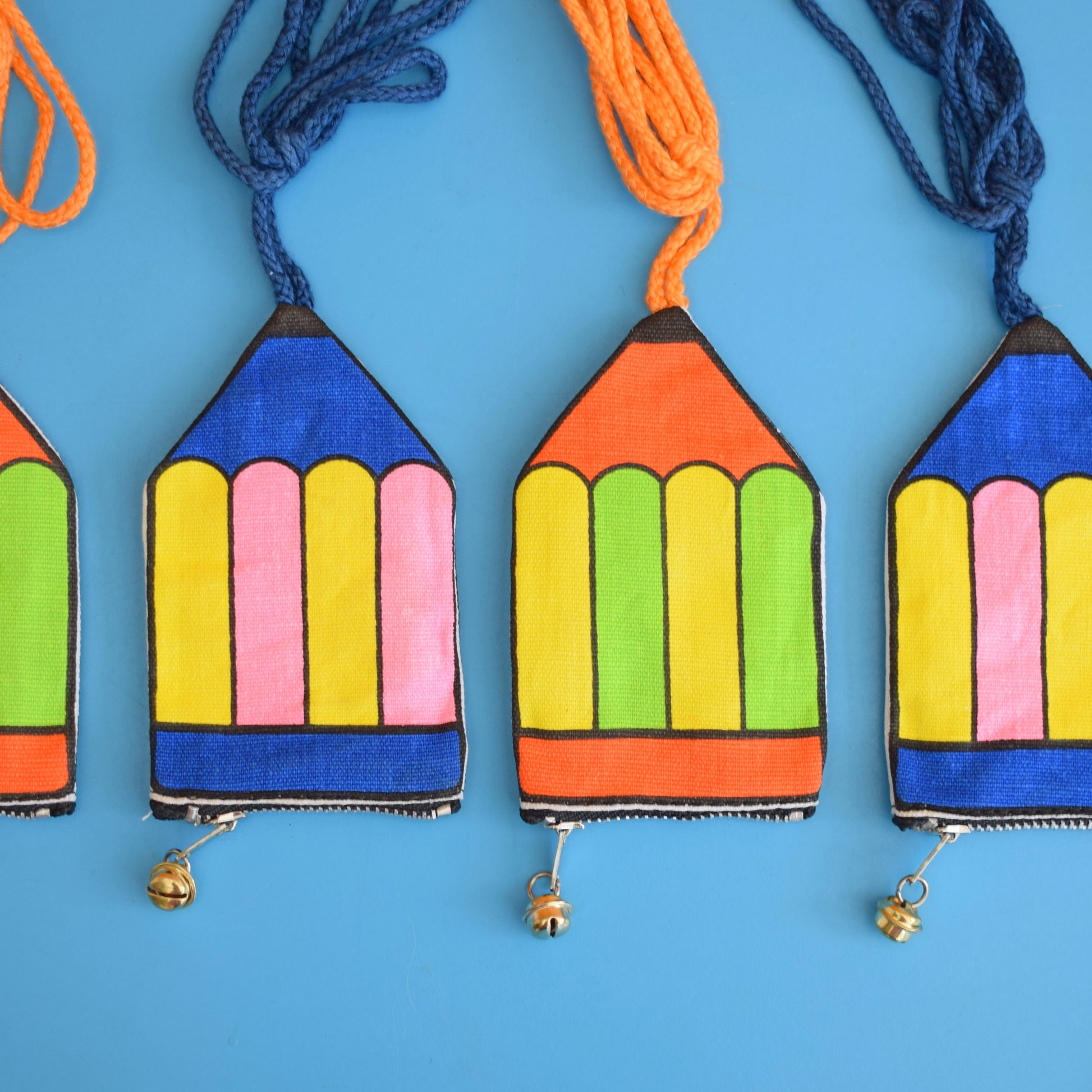 Vintage 1970s Mini Change Purse - Pencil - 2 Colours by Vintage