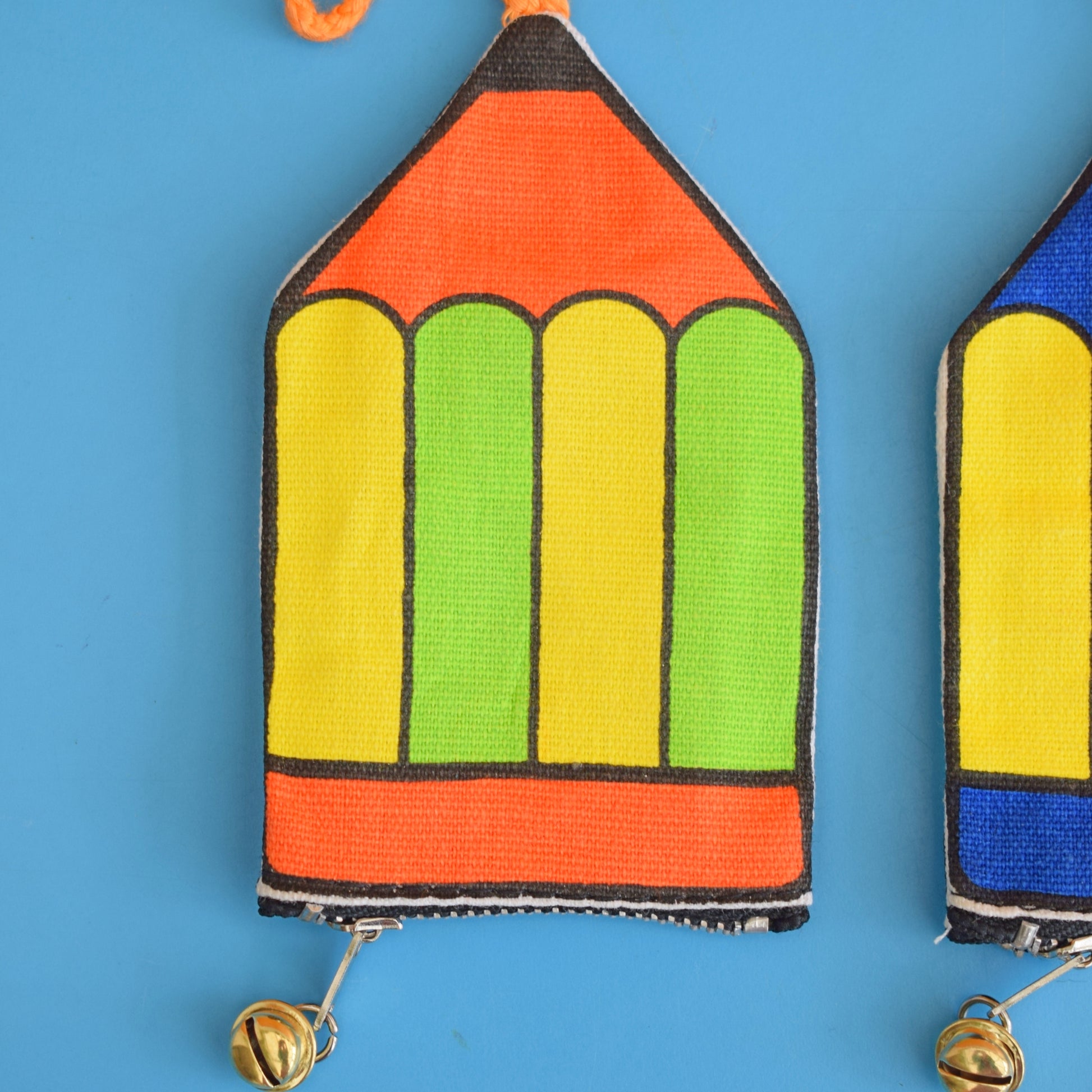 Vintage 1970s Mini Change Purse - Pencil - 2 Colours by Vintage