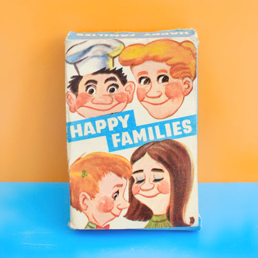 Vintage 1960s Happy Families Card Game - Fantastic Images by Vintage