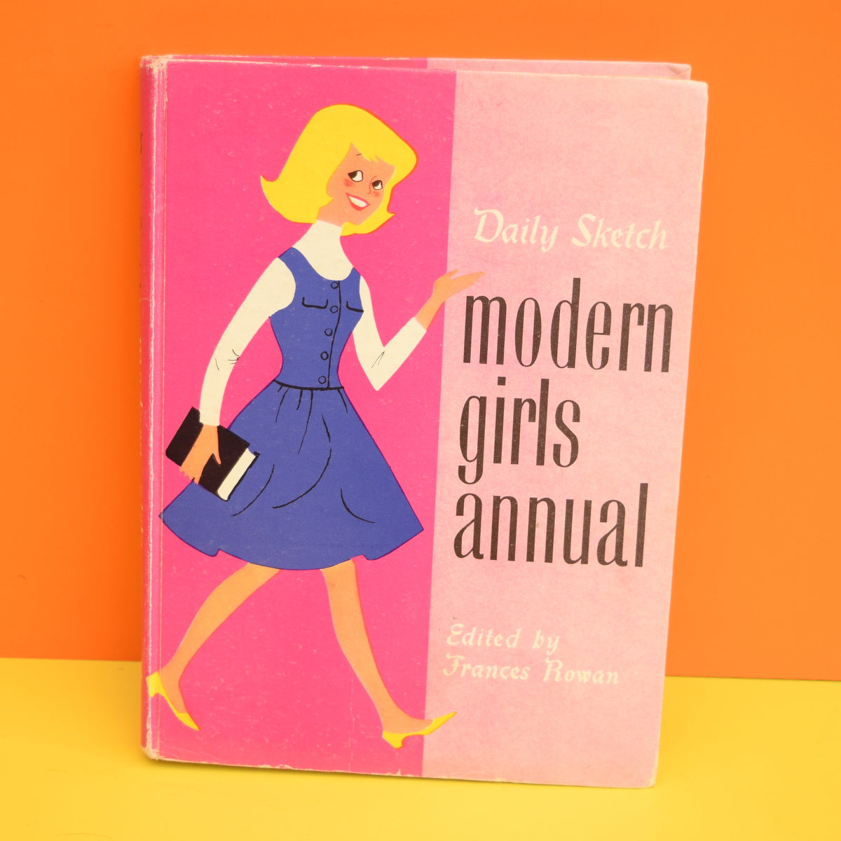 Vintage 1950s Daily Sketch Modern Girls Annual - lovely Illustrations