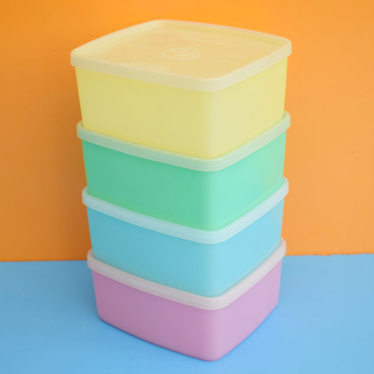 Vintage 1960s Tupperware Sandwich Containers