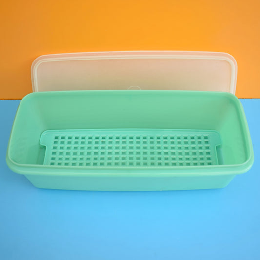 Vintage 1960s Plastic Tupperware Bits - Jadeite by Pineapple Retro