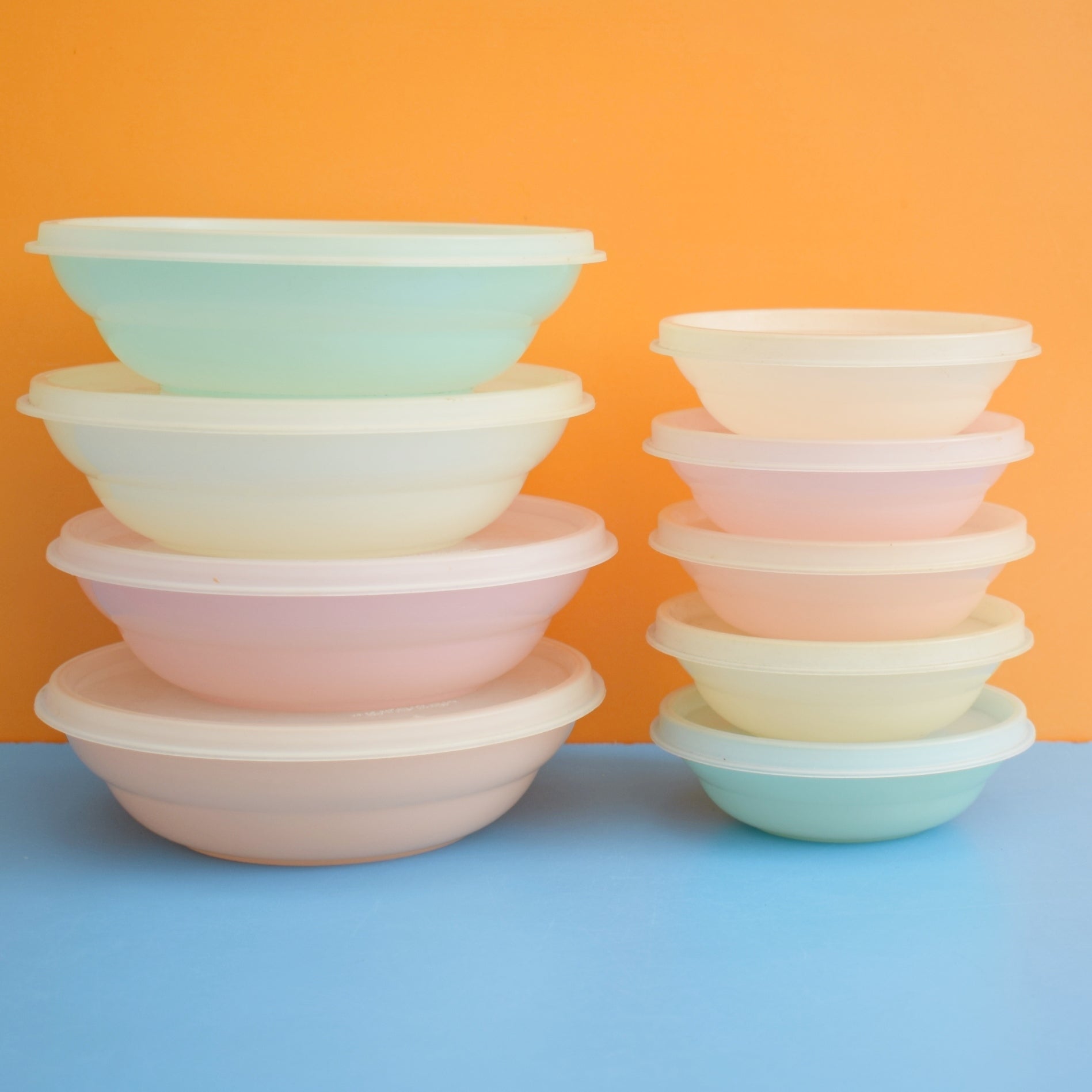 Vintage 1960s Tupperware Bowls- Pastel . – Pineapple Retro