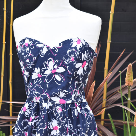Vintage 1980s Fit & Flare Dress /Jacket - Size 14 by Pineapple Retro