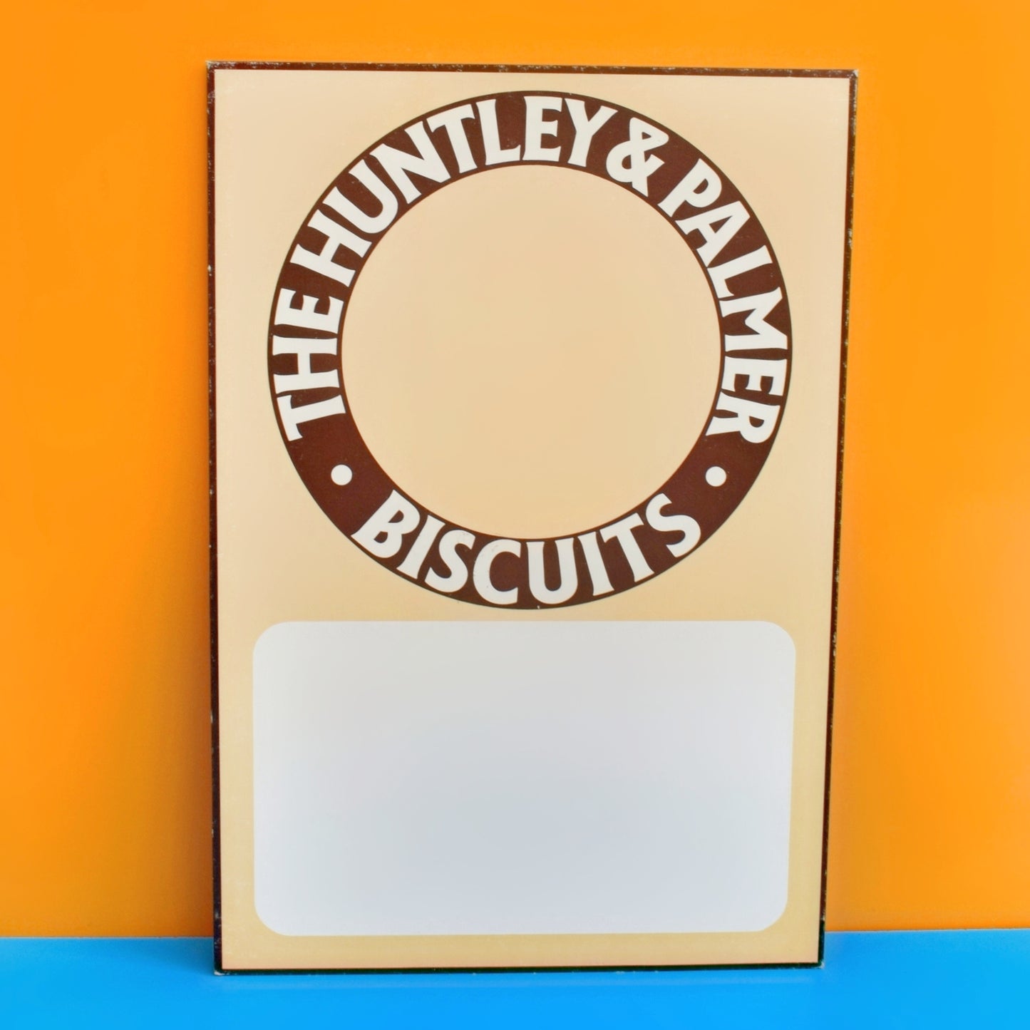 Vintage 1980s Larger Shop Advertising Biscuit Signs