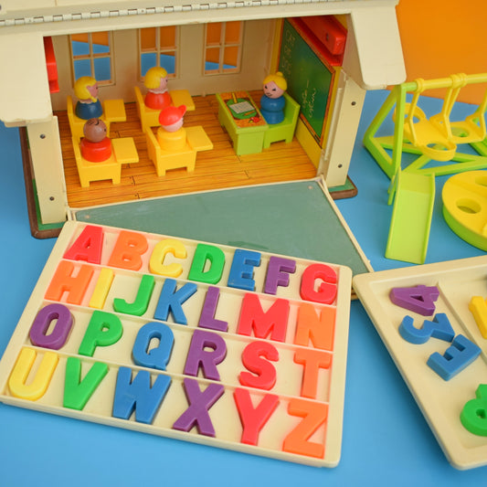 Vintage 1980s Fisher Price School House . by Pineapple Retro