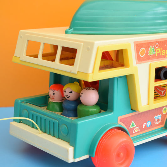 Vintage 1980s Fisher Price - Play Family Camper .. by Pineapple Retro