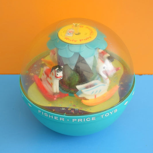 Vintage 1970s Fisher Price Chime Ball . by Pineapple Retro