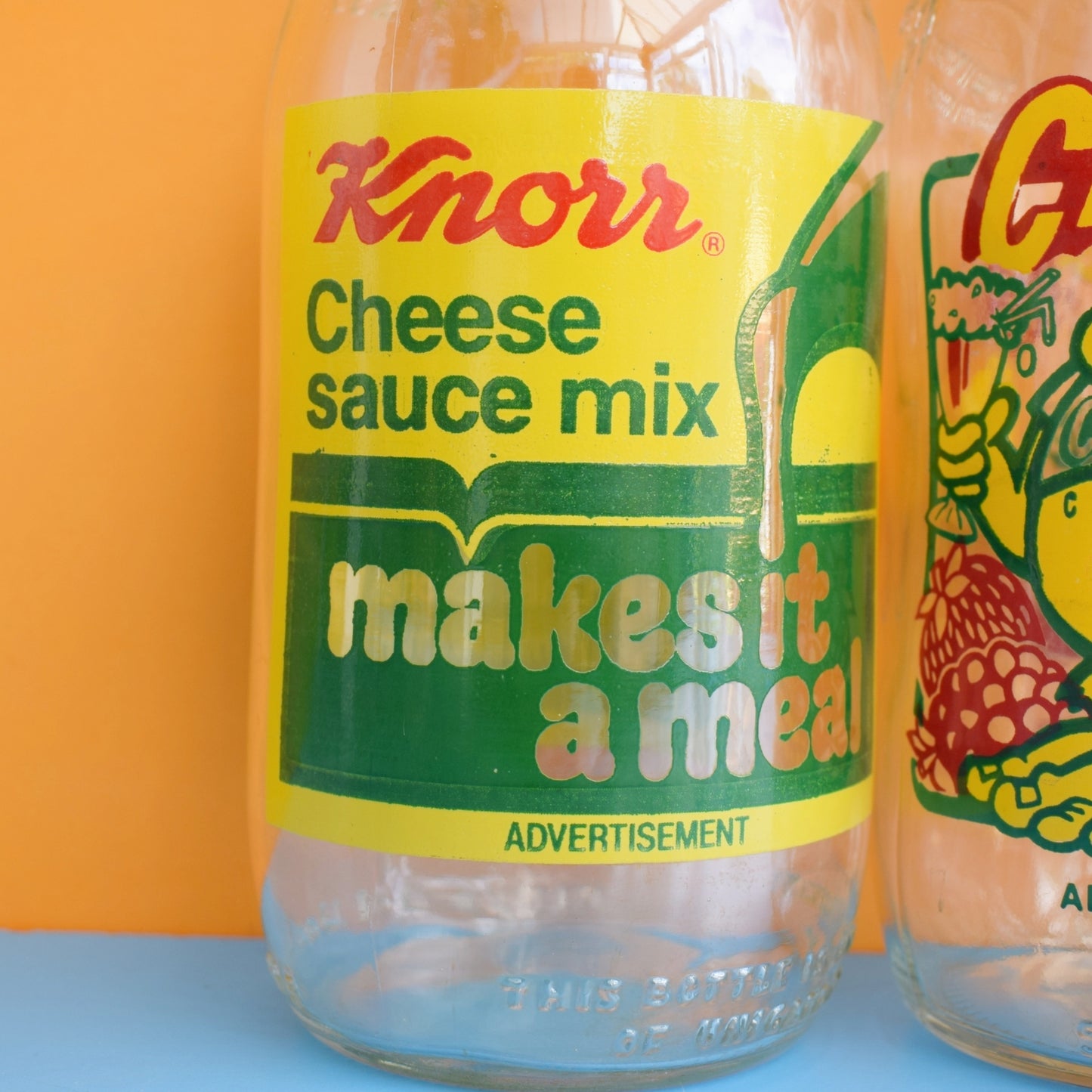 Vintage 1980s Glass Milk Bottles - Reusable