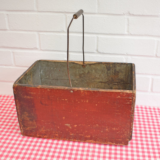 Vintage Victorian Housekeepers Box On Wheels by Pineapple Retro