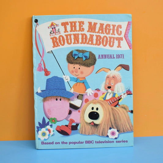Vintage 1970s Magic Roundabout Annual by Vintage