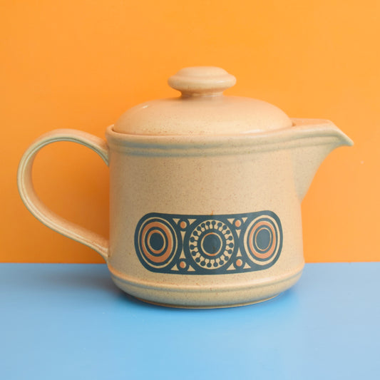 Vintage 1970s Teapot - Kiln Craft - Bacchus by Pineapple Retro