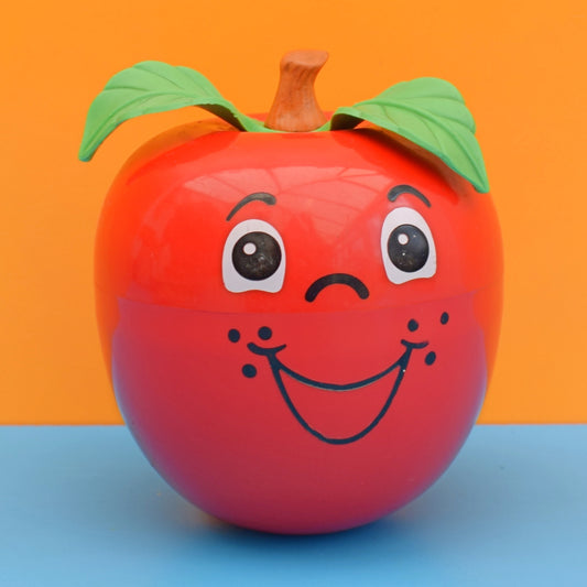 Vintage 1970s Fisher Price Happy Apple by Pineapple Retro