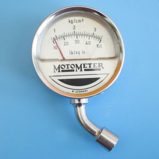 Vintage MotoMeter Tyre Pressure Gauge - Porsche 356 / VW by Vintage