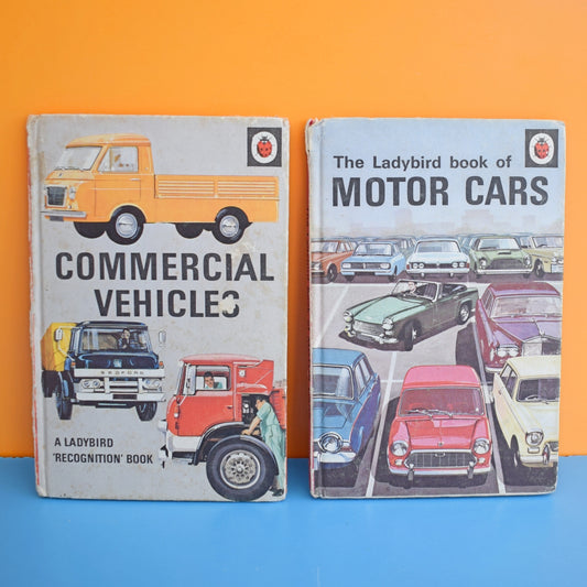 Vintage Ladybird Books - Commercial Vehicles / Car