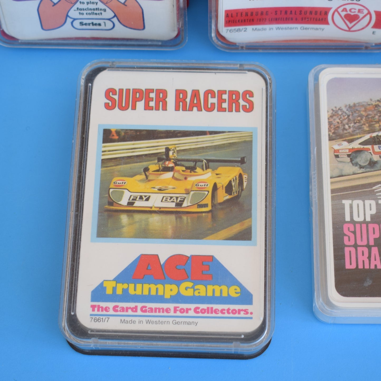 Vintage 1970s Top Trump Cards - x11 Packs