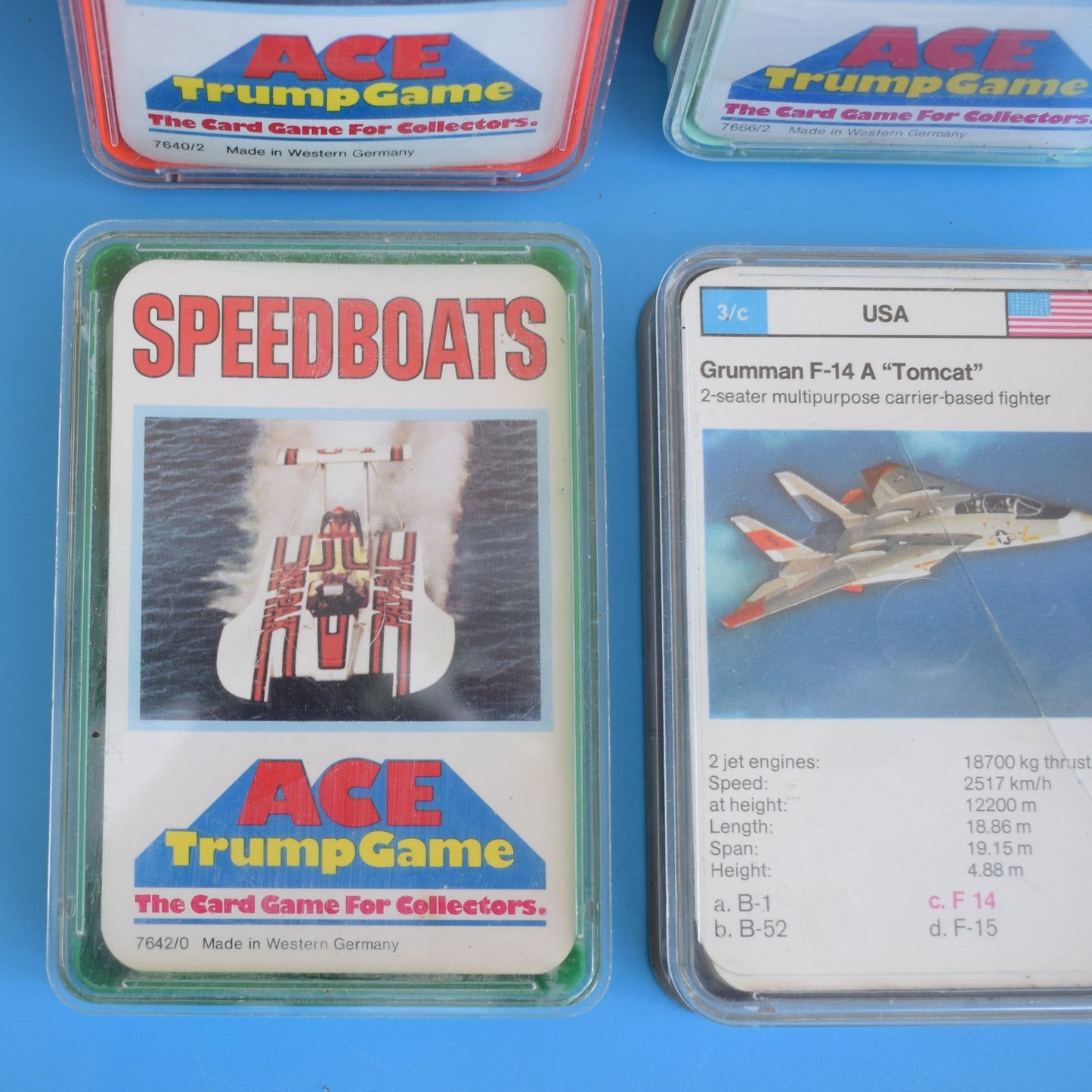Vintage 1970s Top Trump Cards - x11 Packs