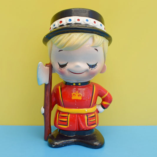 Vintage 1960s Beefeater Salt Pot - Kitsch by Pineapple Retro