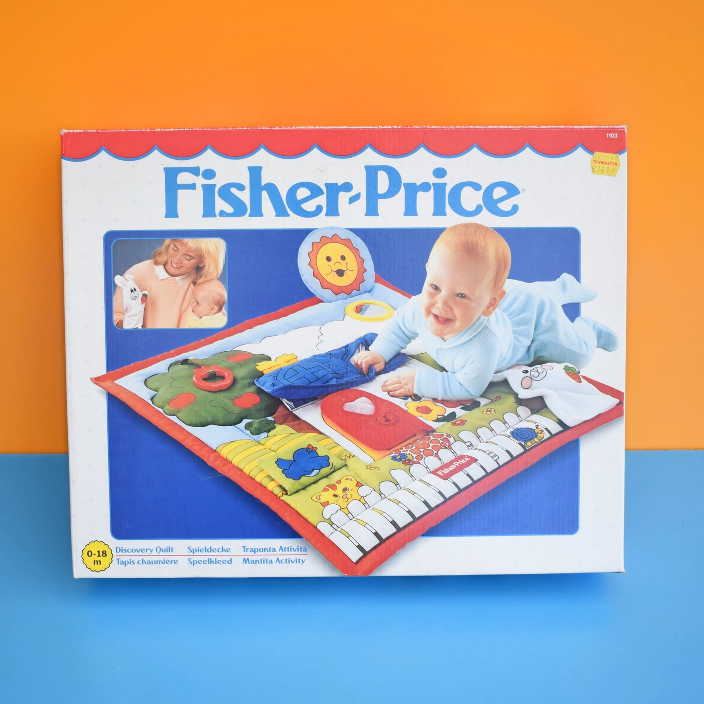 Vintage 1990s Fisher Price Play Mat- Unused