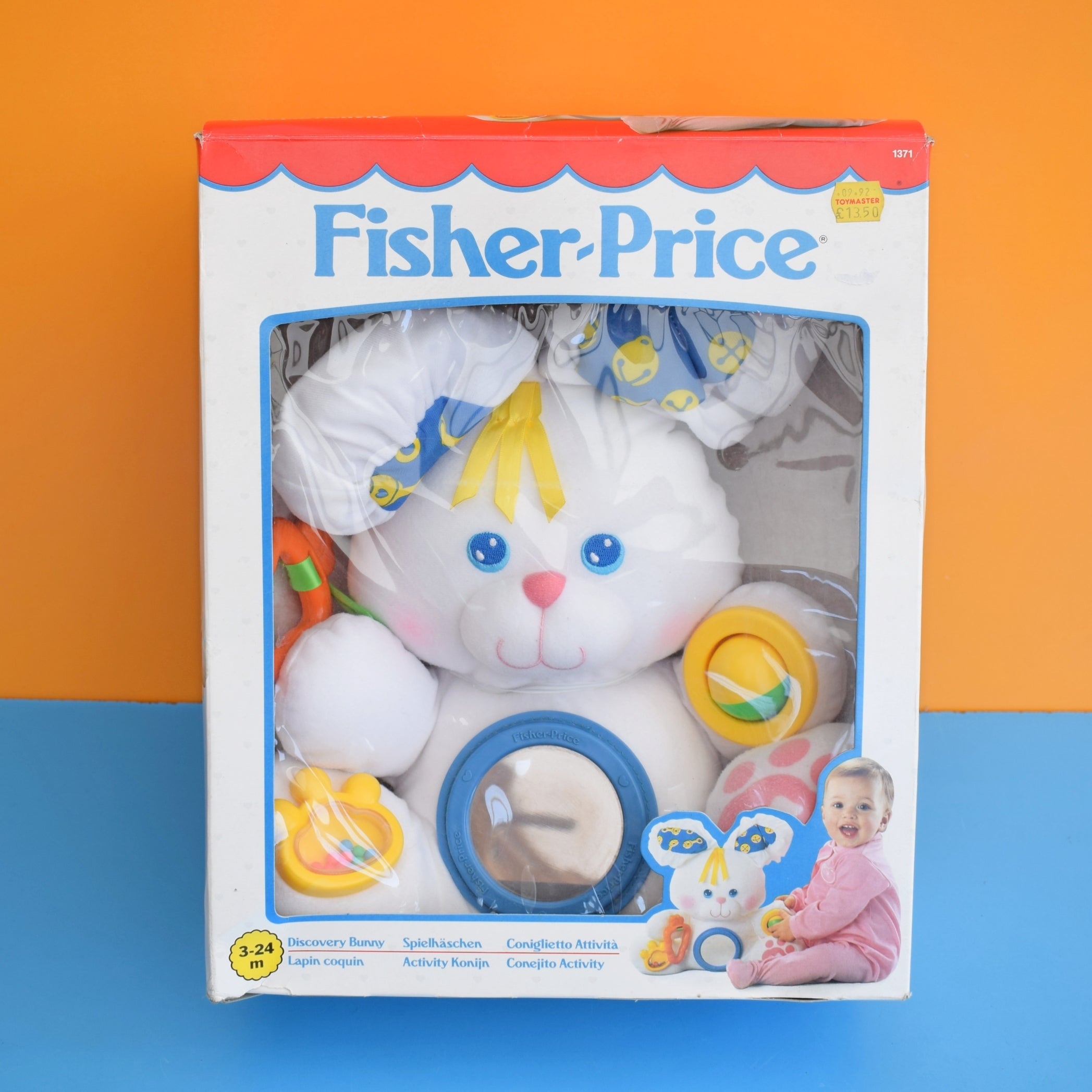 Vintage 1990s Fisher Price Discovery Bunny - Unused – Pineapple Retro