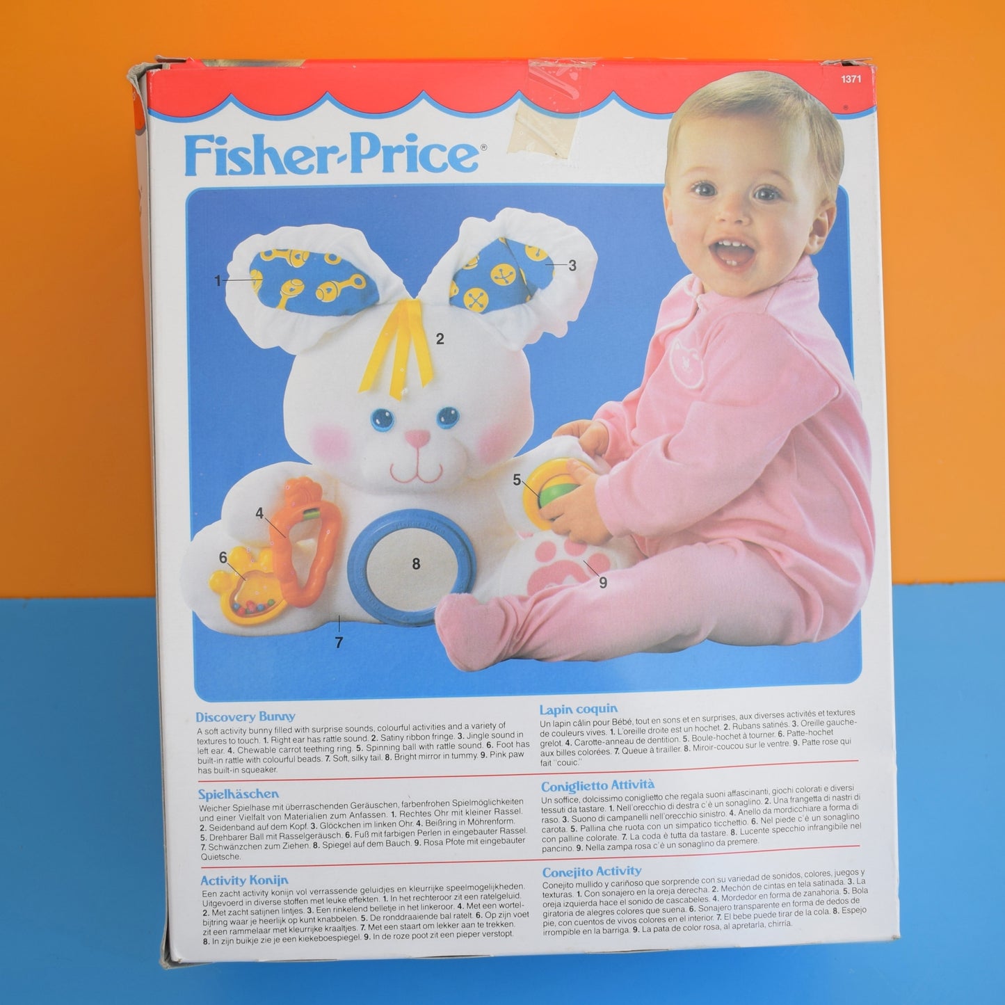 Vintage 1990s Fisher Price Discovery Bunny - Unused – Pineapple Retro