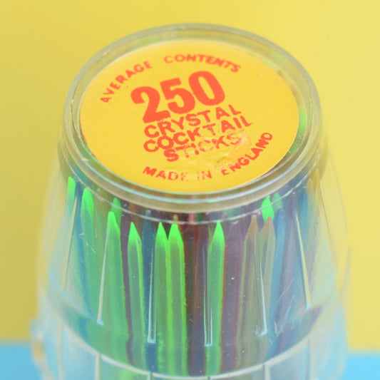 Vintage 1960s Cocktail Stirrers - Various Places / Colours
