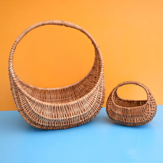 Vintage 1960s Gondolier Shopping Baskets by Pineapple Retro