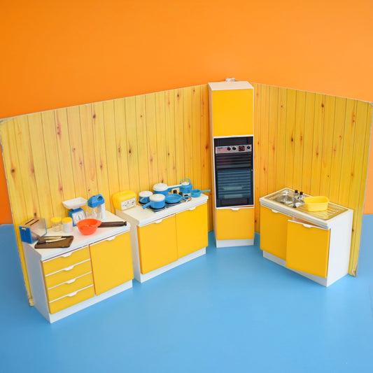 Vintage 1970s Sindy Doll Kitchen Pieces by Pineapple Retro