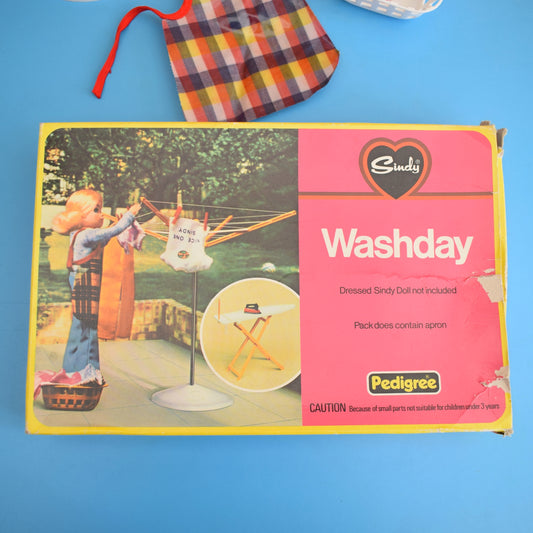 Vintage 1970s Sindy Doll Washday Set -Boxed
