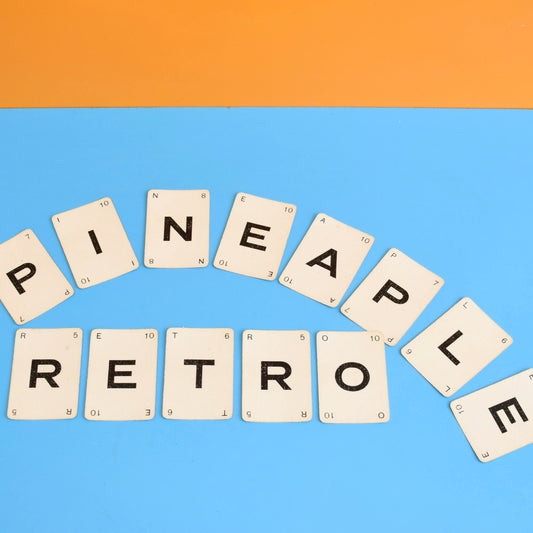 Vintage 1930s Card Game - Kan U Go - Letters - Craft