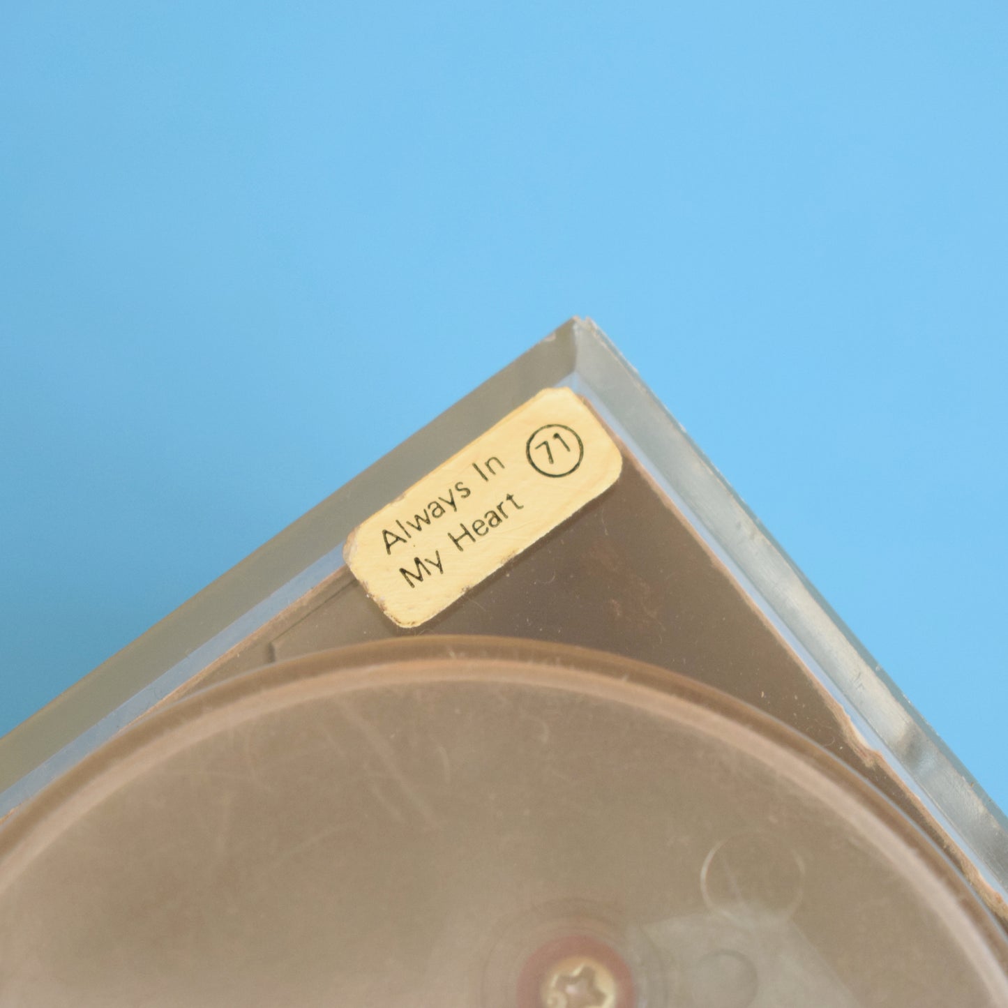 Vintage 1970s Musical Photo Cube by Vintage