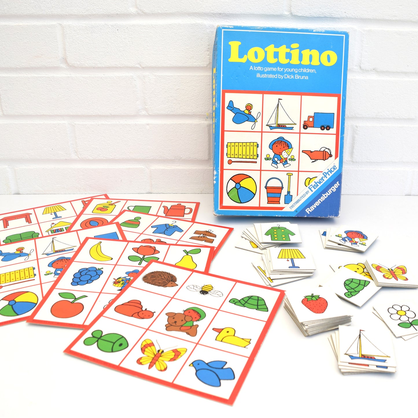 Vintage 1970s Dick Bruna Lottino Game - Miffy & Friends