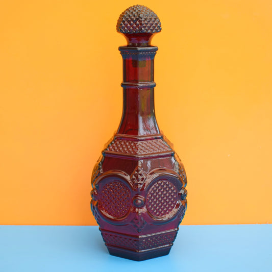 Vintage 1970s Small Glass Genie Bottle - Avon by Vintage