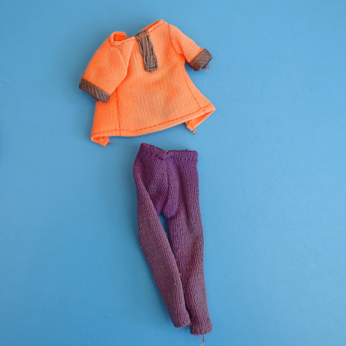 Vintage 1970s Gail Mini Fashion Doll by Pineapple Retro