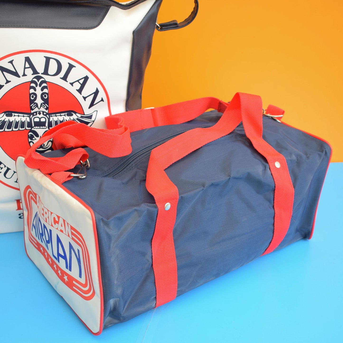 Vintage 1970s Flight / Sports Bags - American