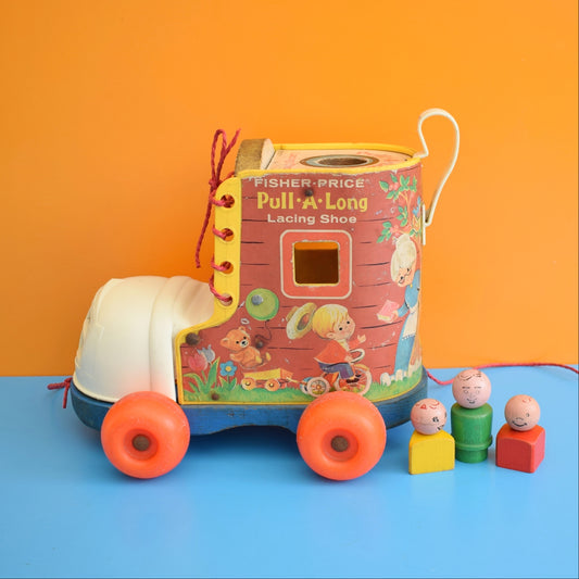 Vintage 1970s Fisher Price Shoe House by Pineapple Retro