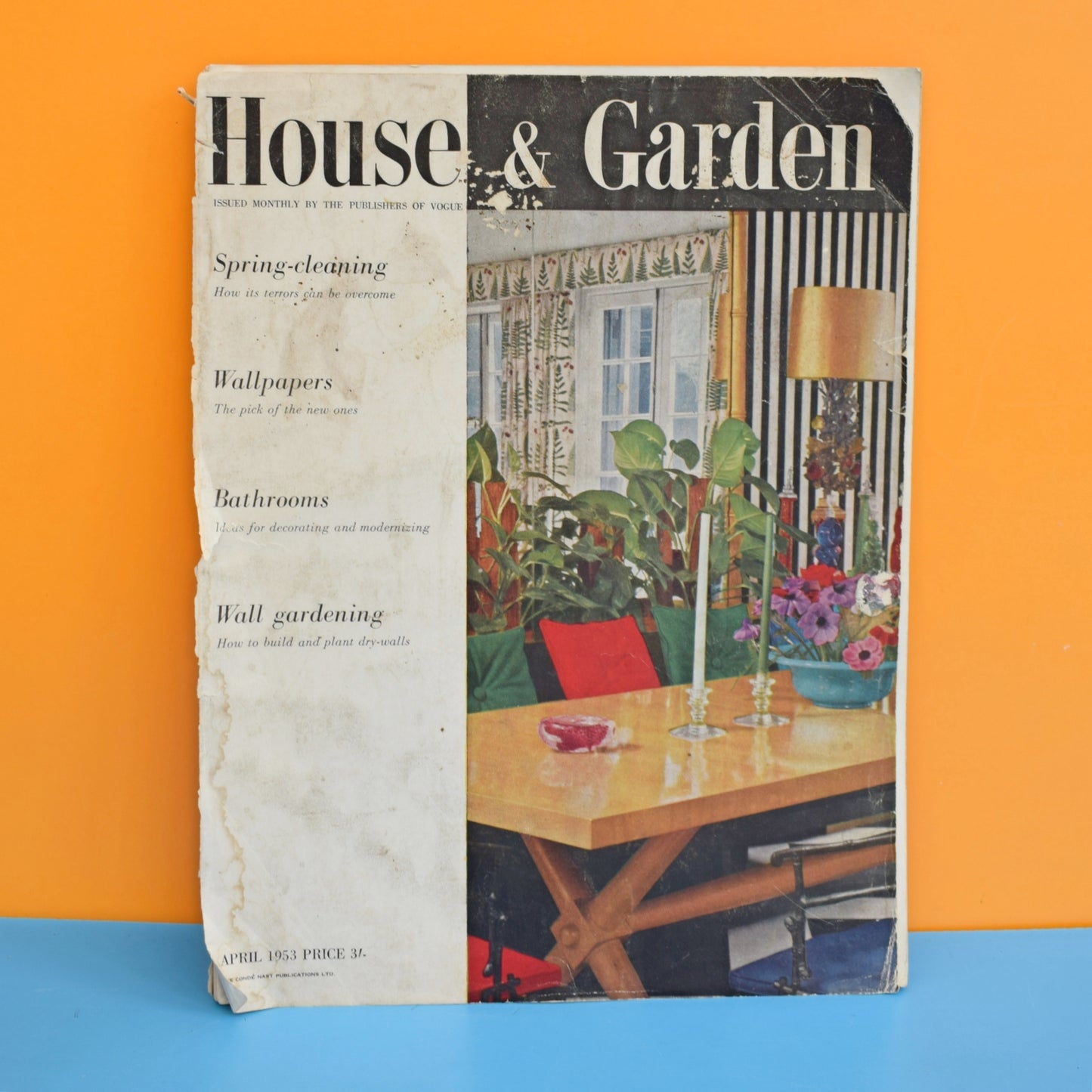 Vintage 1950s House & Garden Magazine - Conran Fabric