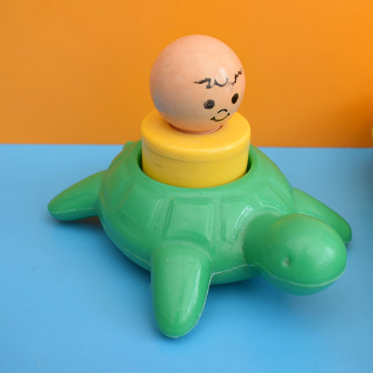 Vintage 1970s Fisher Price Bath Toys by Pineapple Retro